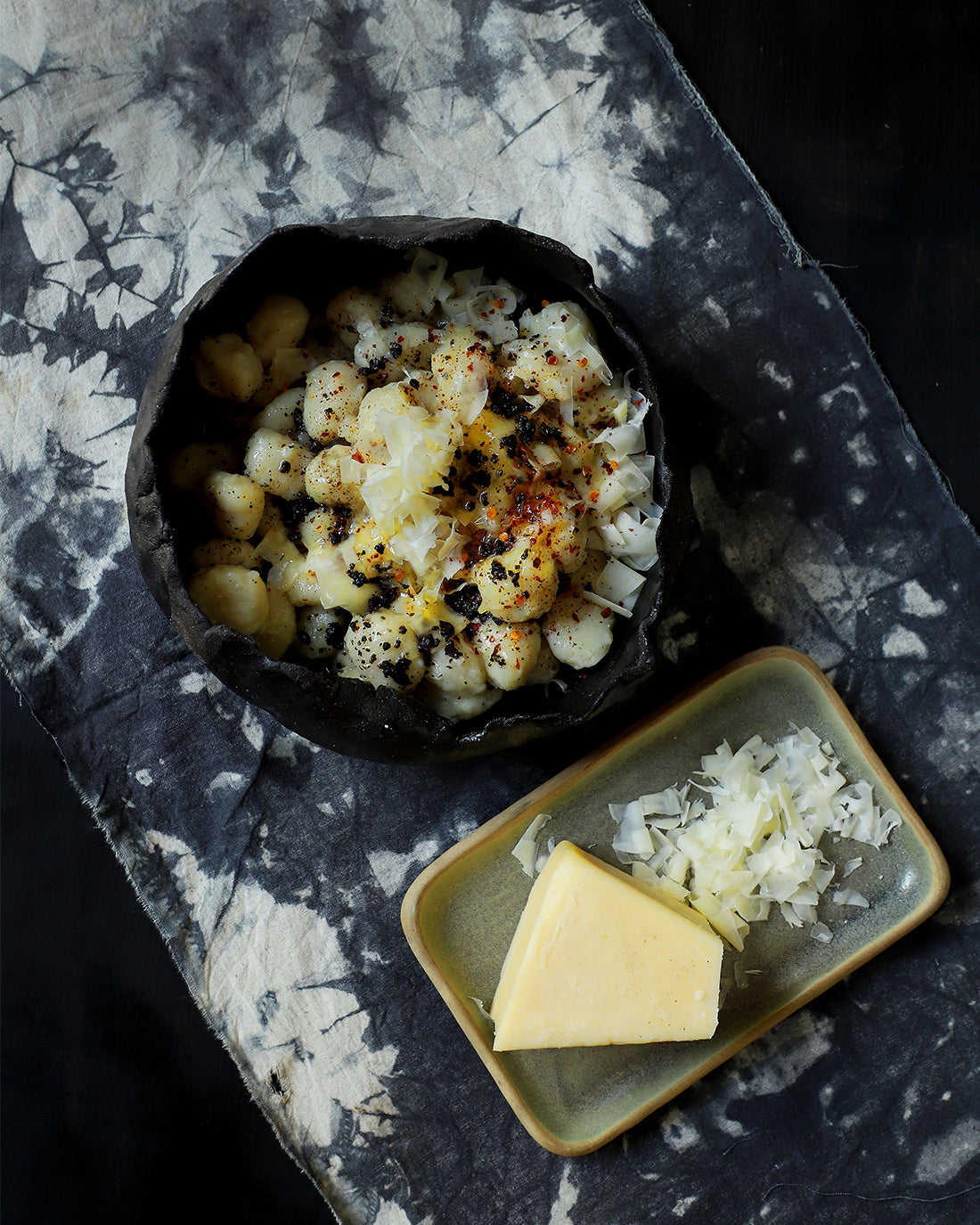 Ñoquis con parmesano y Ghee Trufado