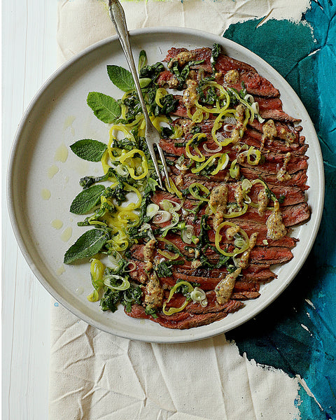 Carpaccio de palanca con Mostaza Trufada
